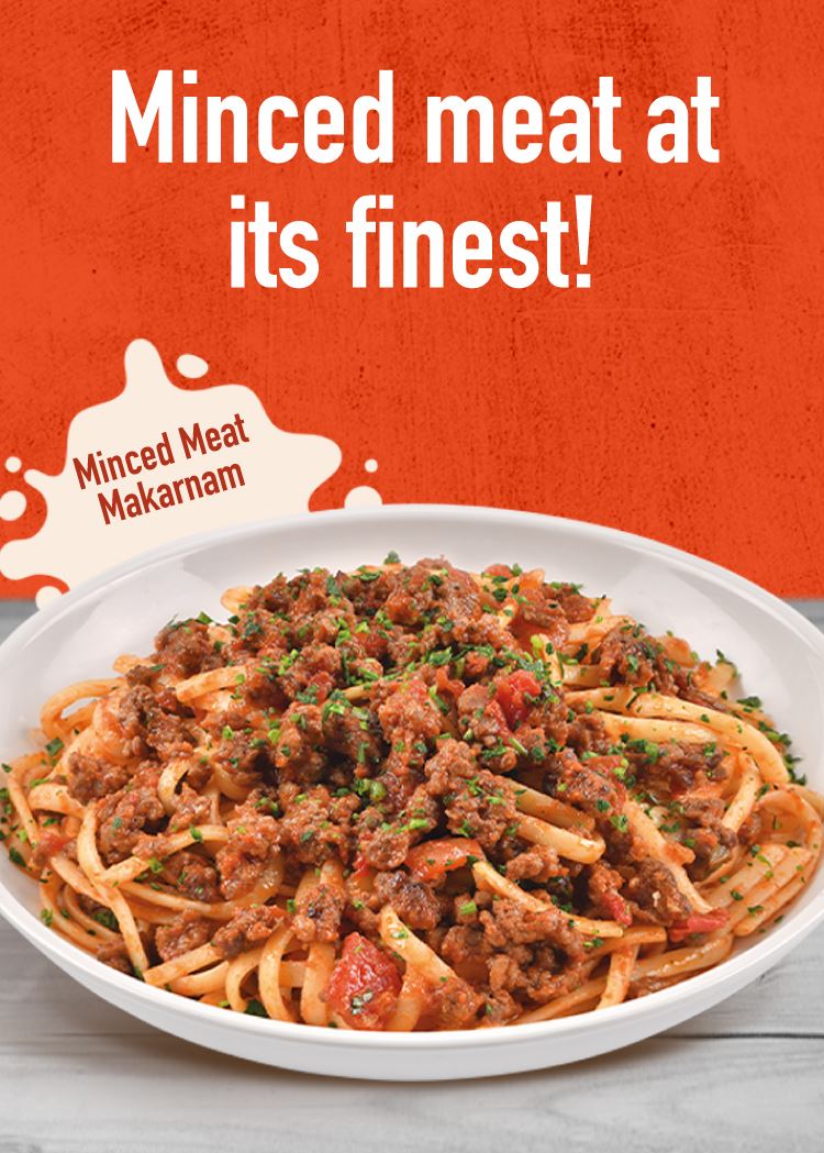 Minced meat makarnam
